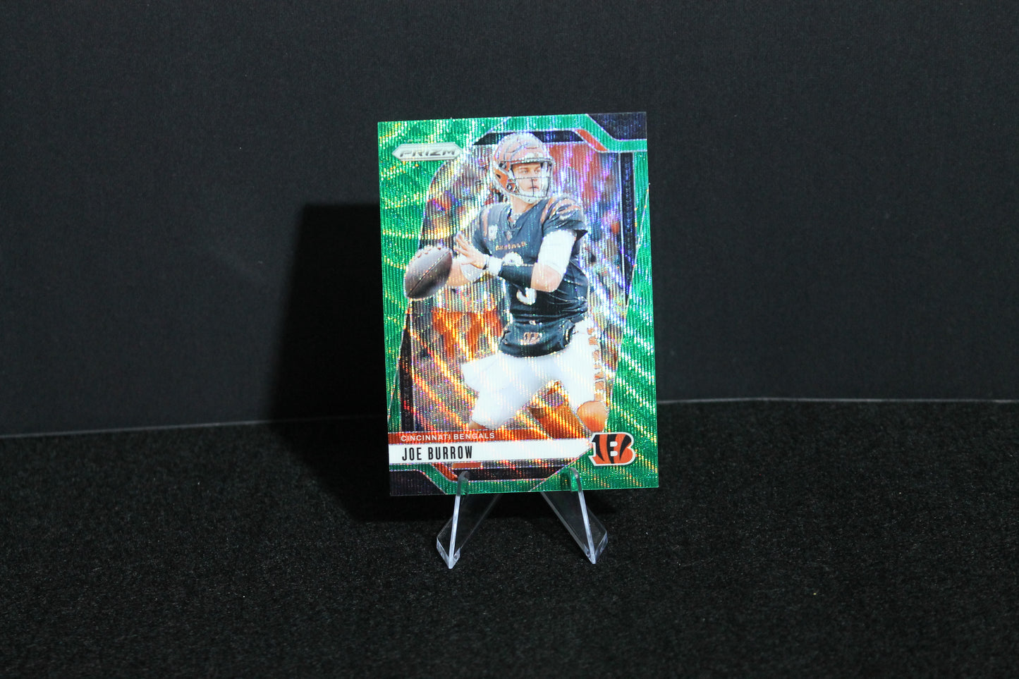 Joe Burrow - 2024 Panini Prizm - Green Wave