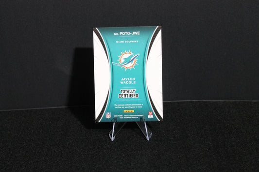 Jaylen Waddle - 2024 Totally Certified - Piece of the Game Patch