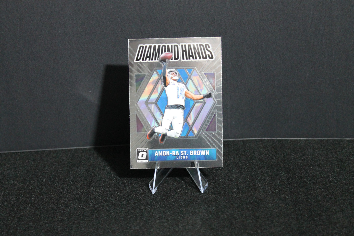 Amon-Ra St. Brown - 2024 Donruss Optic - Diamond Hands