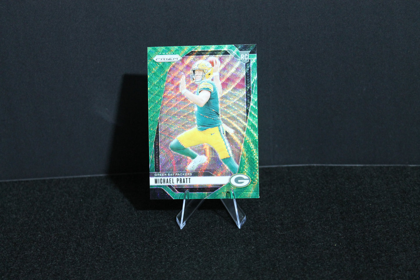 Michael Pratt - 2024 Panini Prizm - Green Wave - Rookie