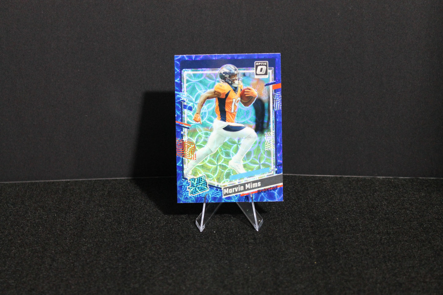 Marvin Mims - 2023 Donruss Optic - Blue Scope - Rated Rookie