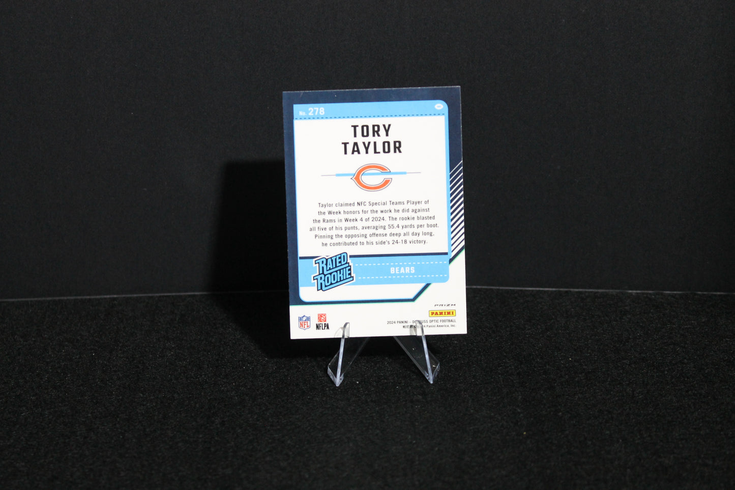 Tory Taylor - 2024 Donruss Optic - Purple Scope - Rated Rookie