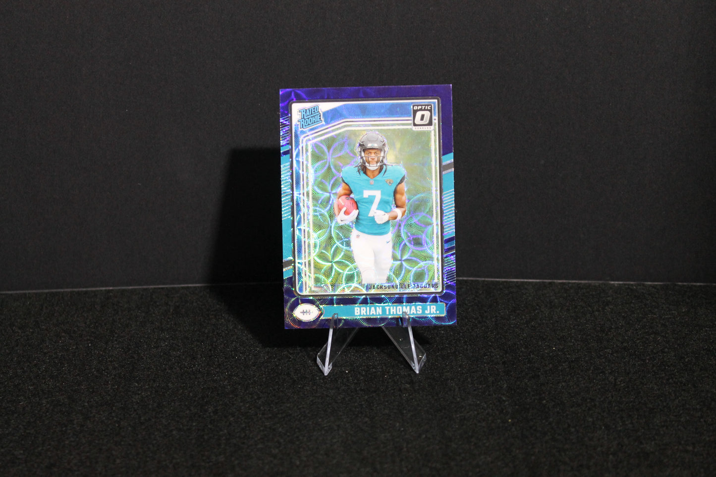 Brian Thomas Jr. - 2024 Donruss Optic - Purple Scope - Rated Rookie