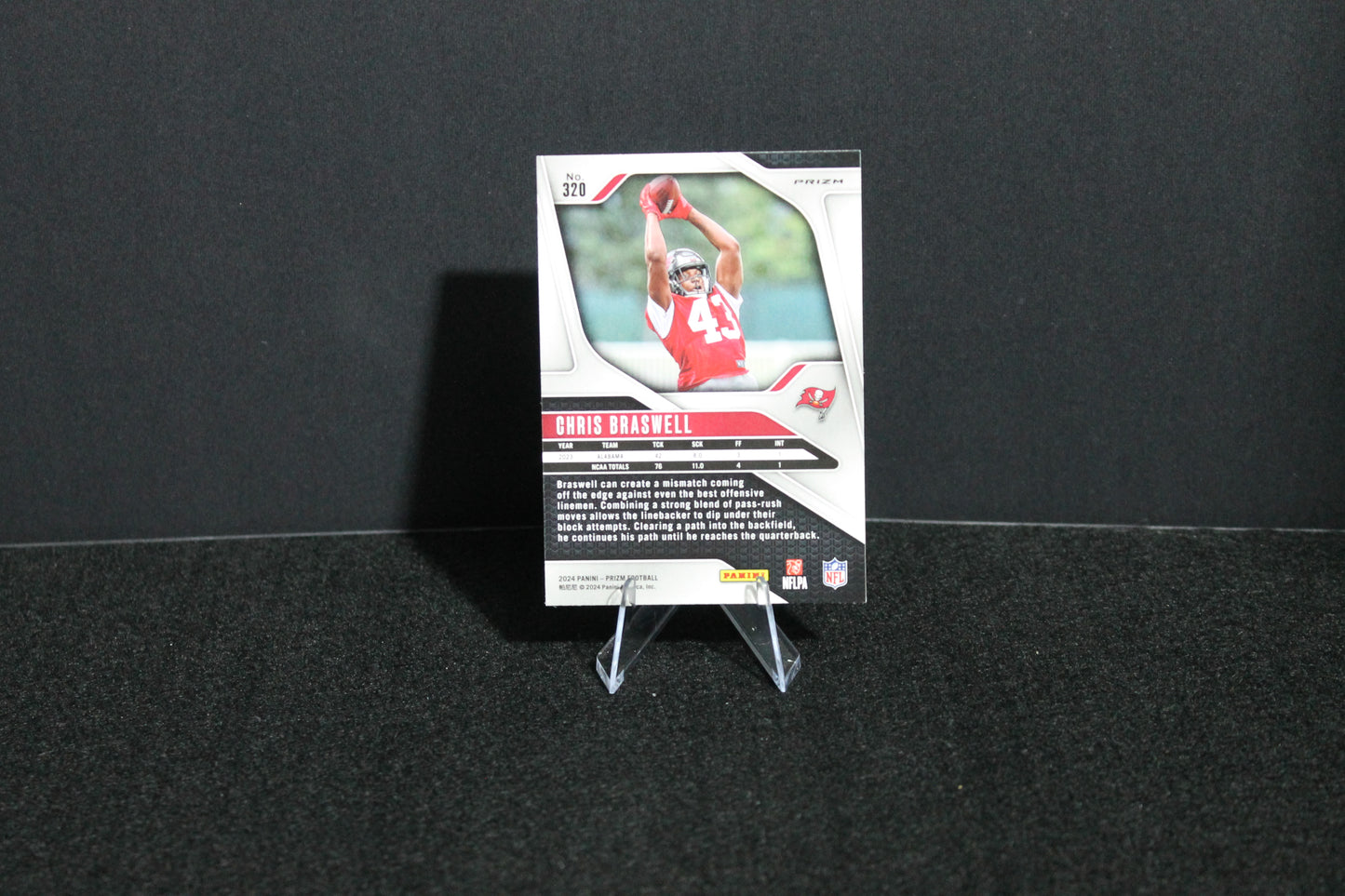 Chris Braswell - 2024 Panini Prizm - Green Prizm - Rookie