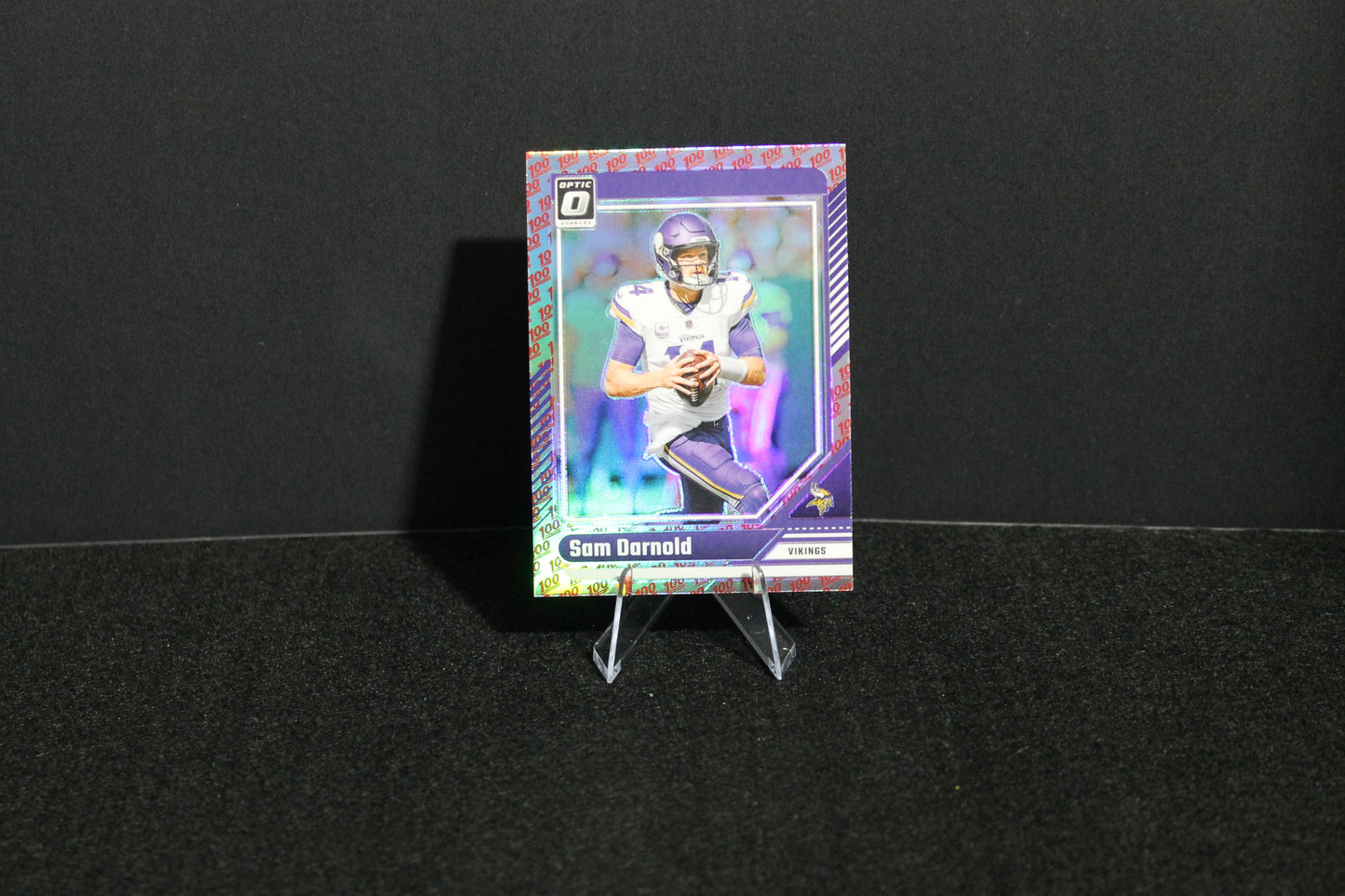 Sam Darnold - 2024 Donruss Optic - One Hundred - SSP