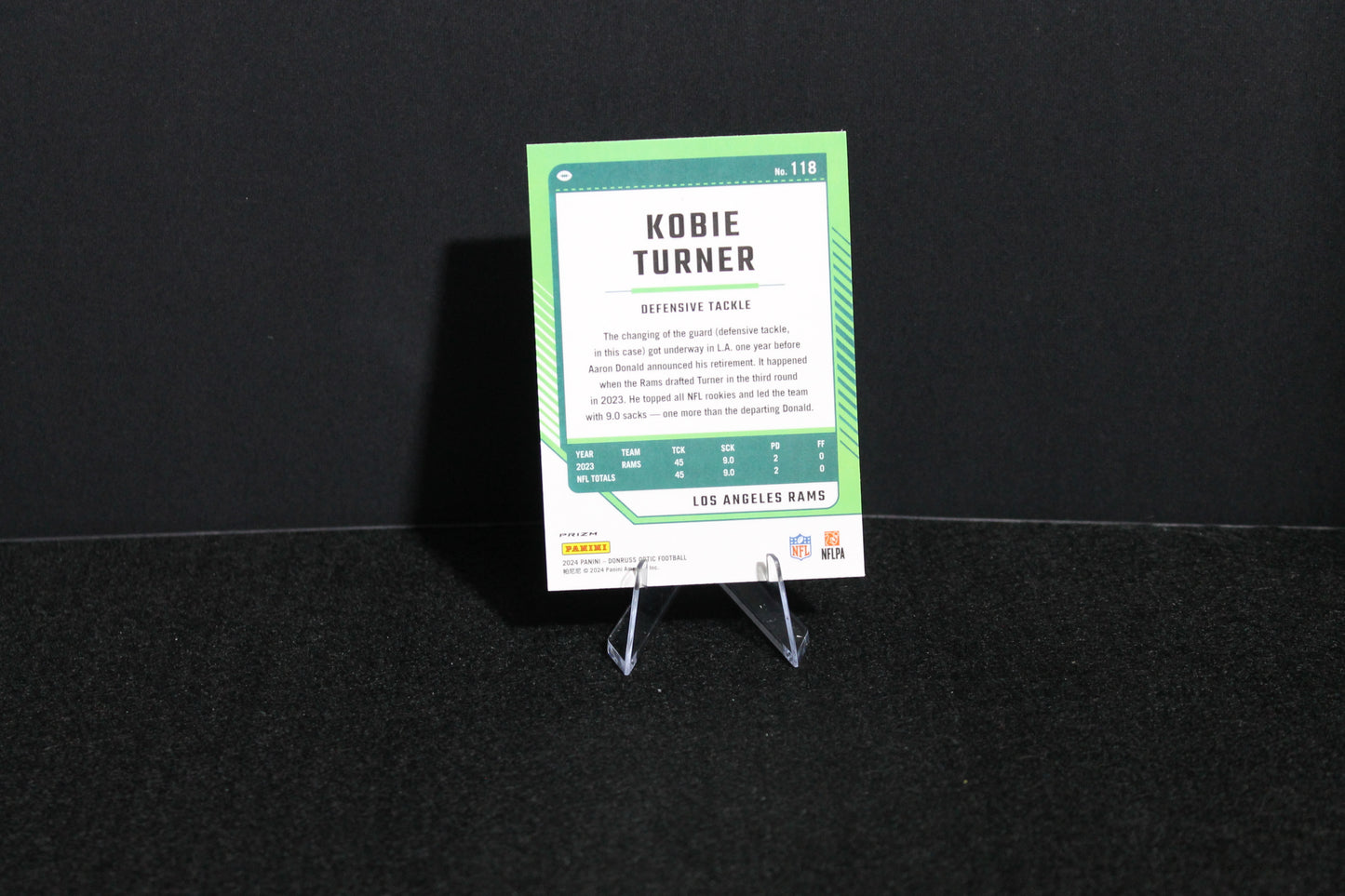 Kobie Turner - 2024 Donruss Optic - Stars - SSP