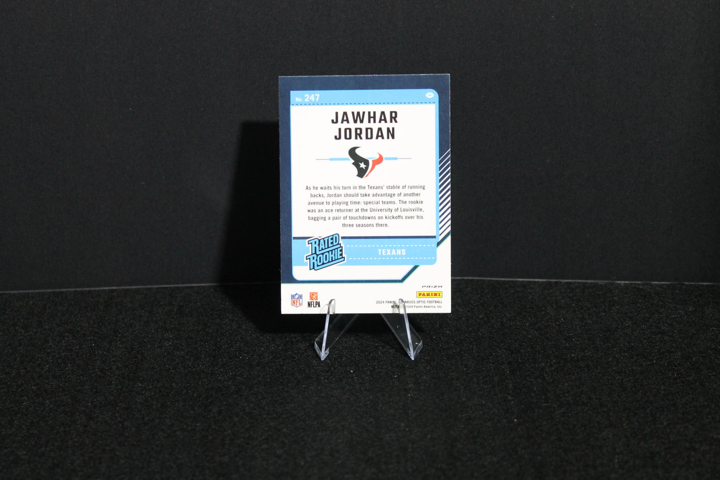 Jawhar Jordan - 2024 Donruss Optic - Stars - Rated Rookie - SSP