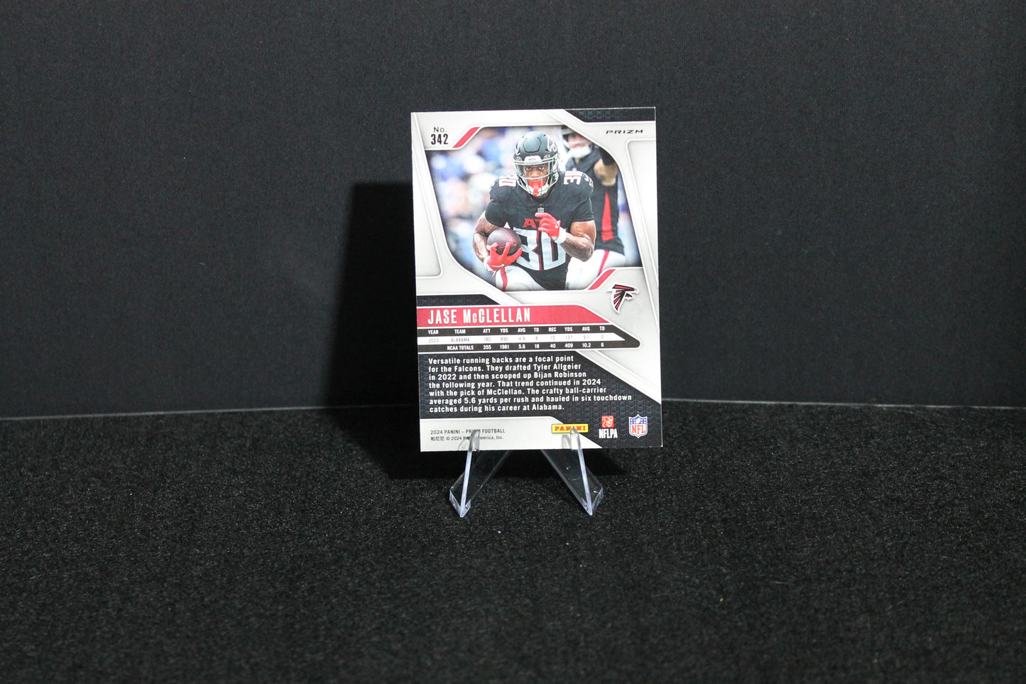 Jase McClellan - 2024 Panini Prizm - Silver Prizm - Rookie