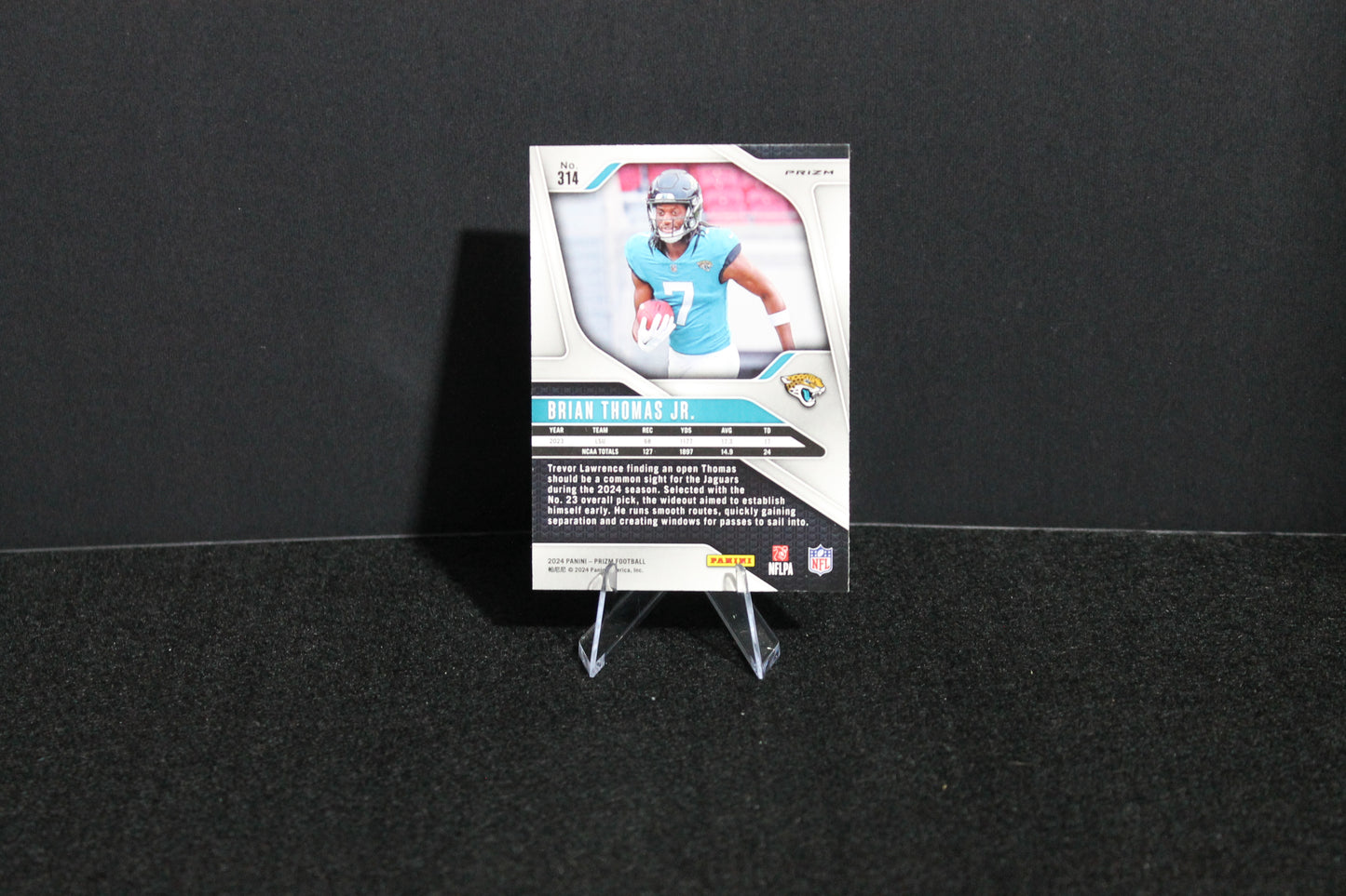 Brian Thomas Jr. - 2024 Panini Prizm - Silver Prizm - Rookie