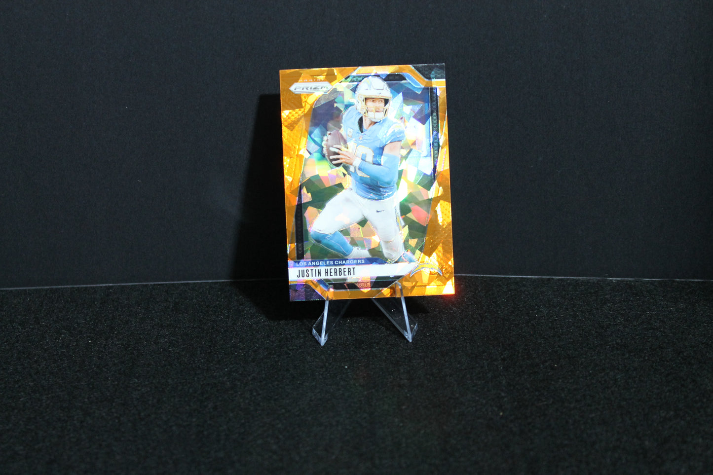 Justin Herbert - 2024 Panini Prizm - Orange Ice