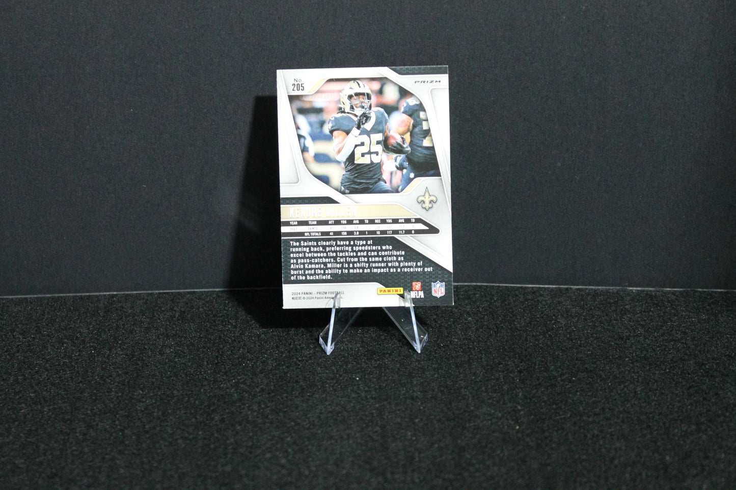 Kendre Miller - 2024 Panini Prizm - Orange Ice