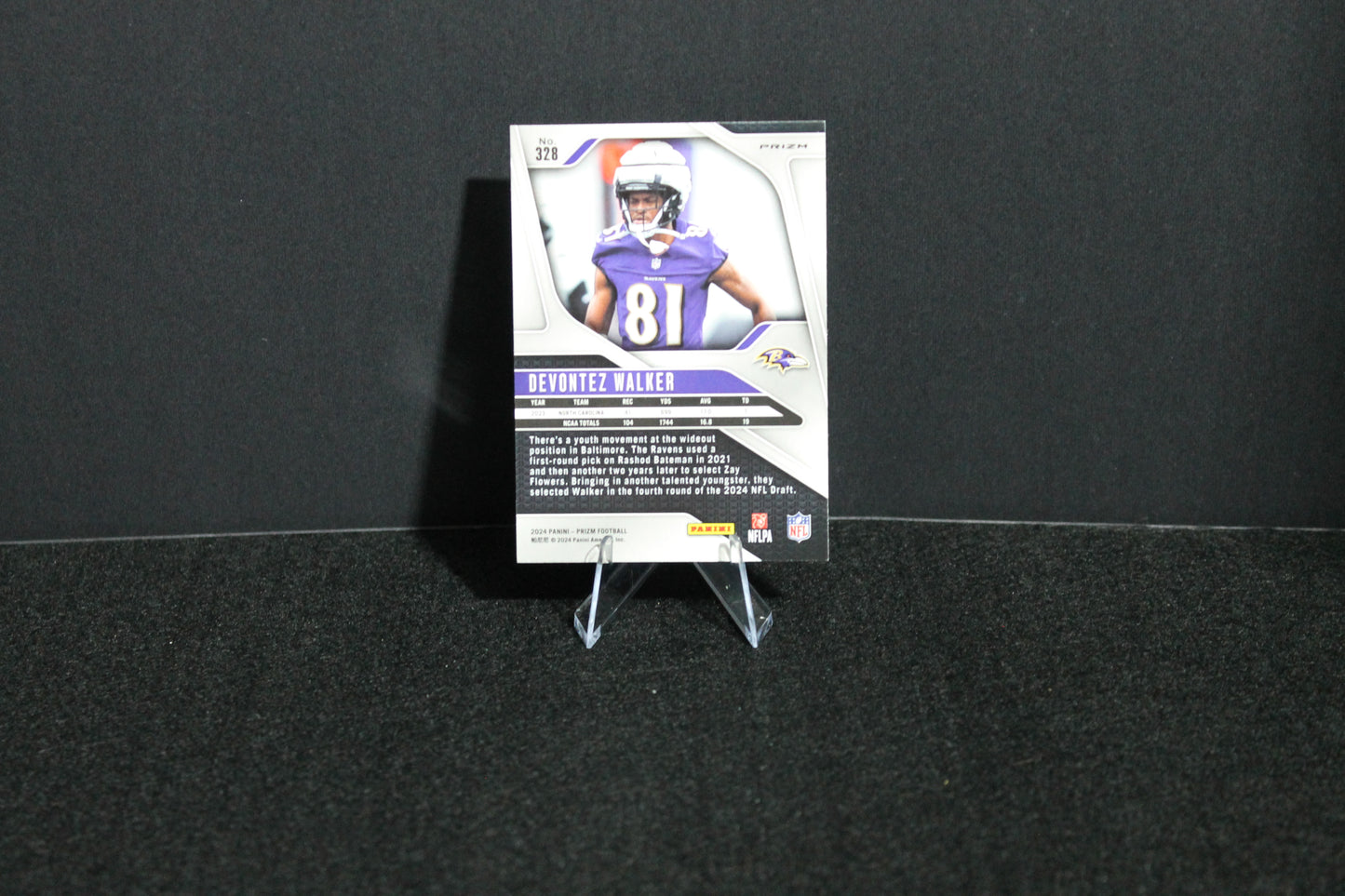 Devontez Walker - 2024 Panini Prizm - Lazer - Rookie