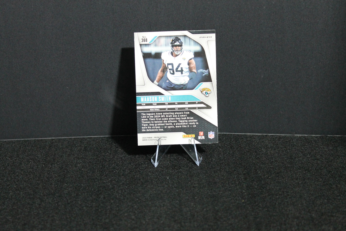 Mason Smith - 2024 Panini Prizm - Lazer - Rookie