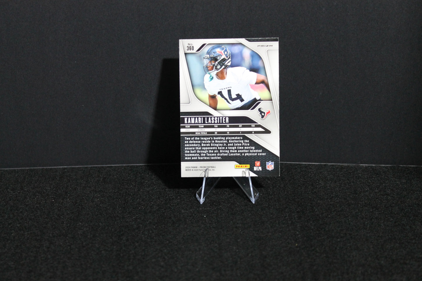 Kamari Lassiter - 2024 Panini Prizm - Lazer - Rookie