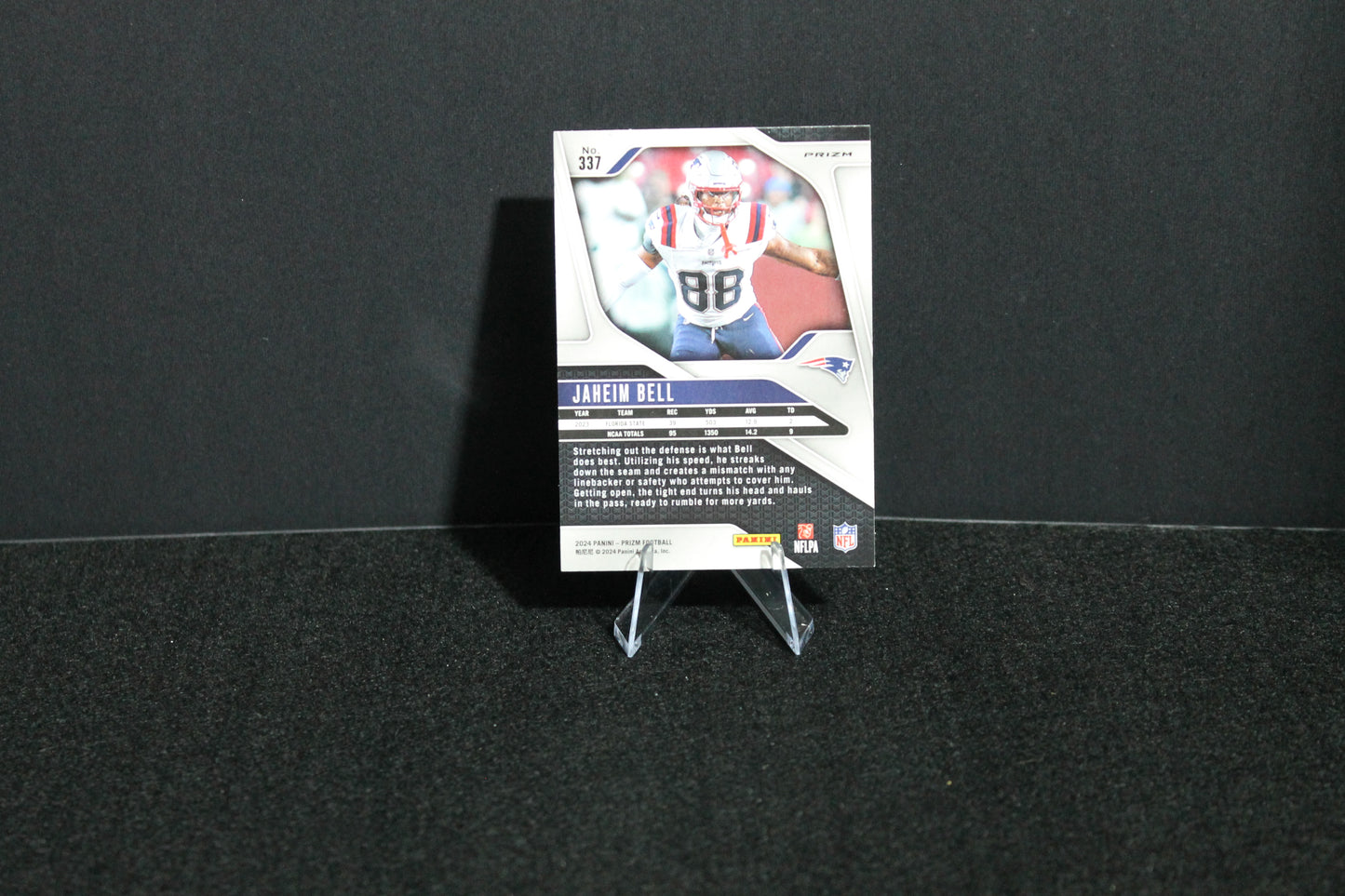 Jaheim Bell - 2024 Panini Prizm - Pink Wave - Rookie