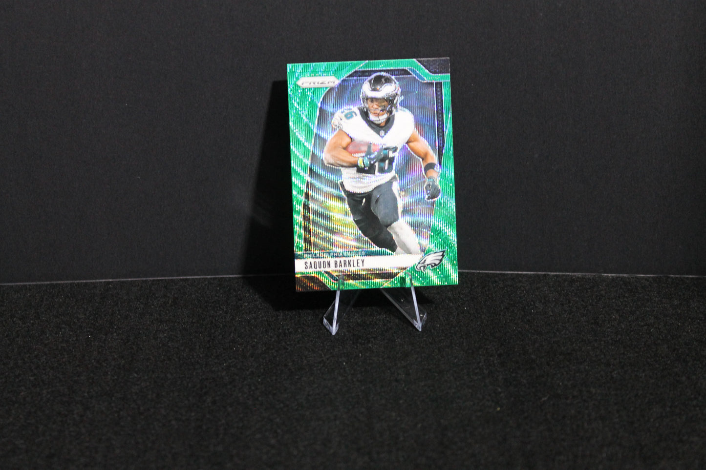 Saquon Barkley - 2024 Panini Prizm - Green Wave