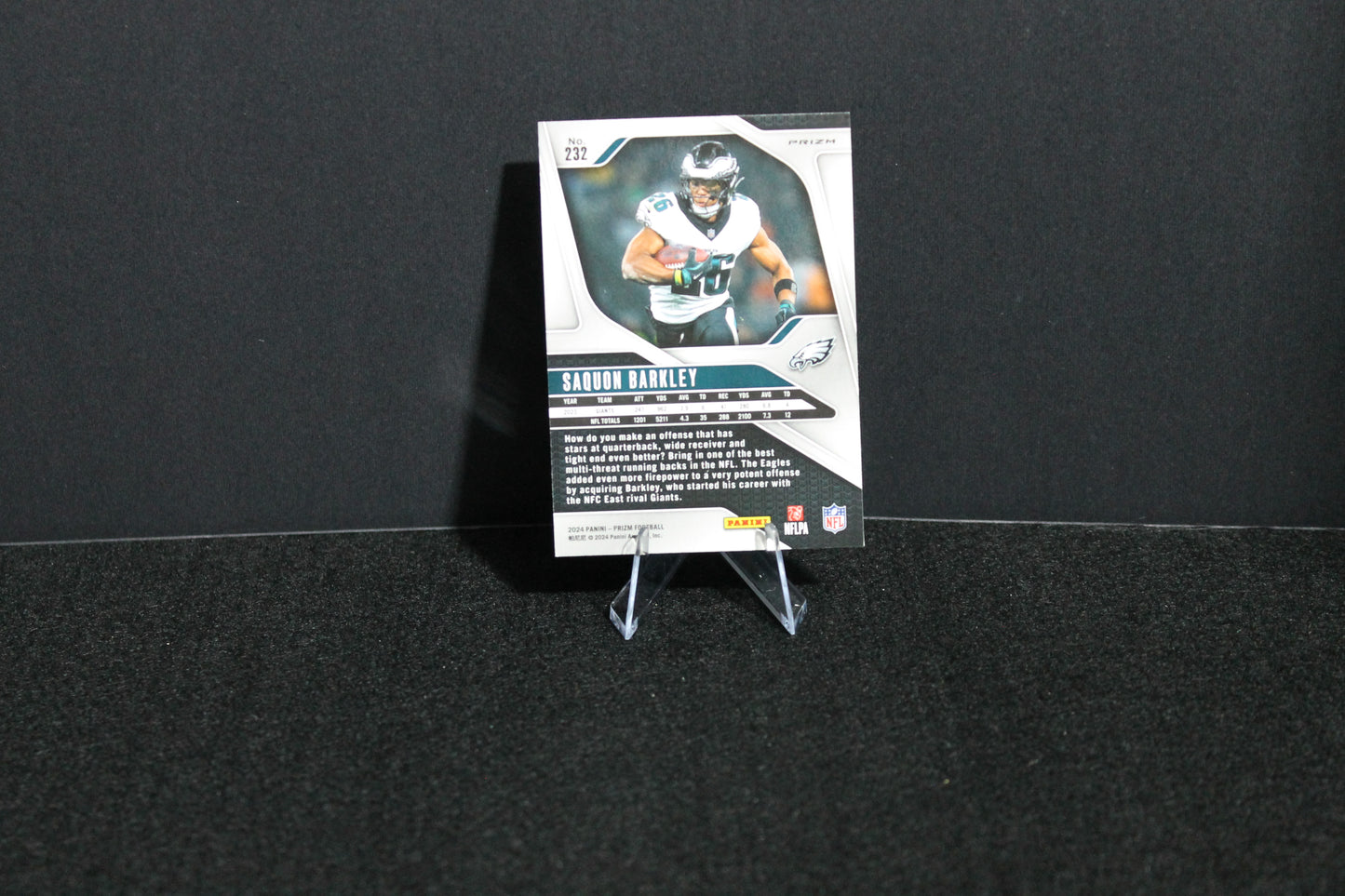 Saquon Barkley - 2024 Panini Prizm - Green Wave