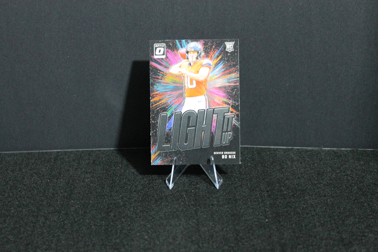 Bo Nix - 2024 Donruss Optic - Light It Up - Rookie