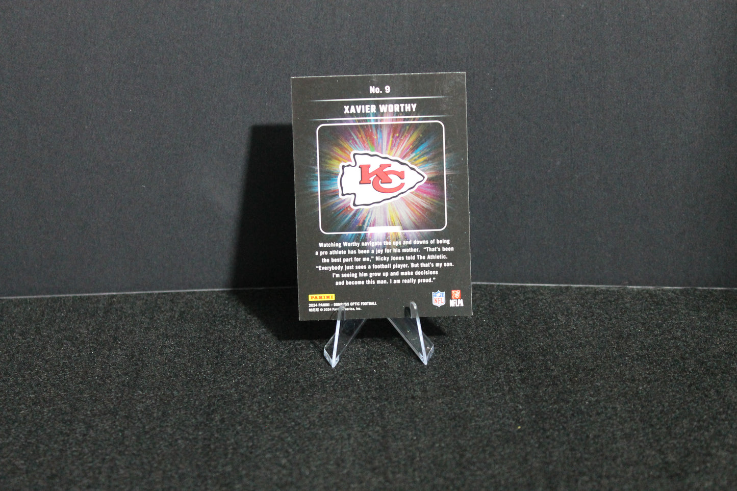 Xavier Worthy - 2024 Donruss Optic - Light It Up - Rookie