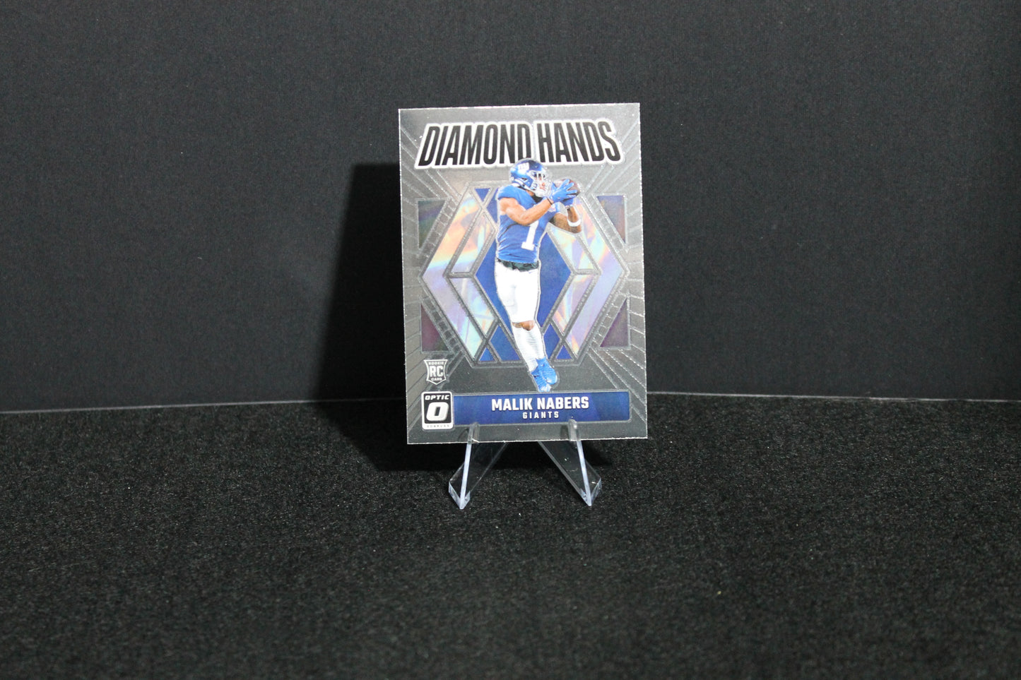 Malik Nabers - 2024 Donruss Optic - Diamond Hands - Rookie