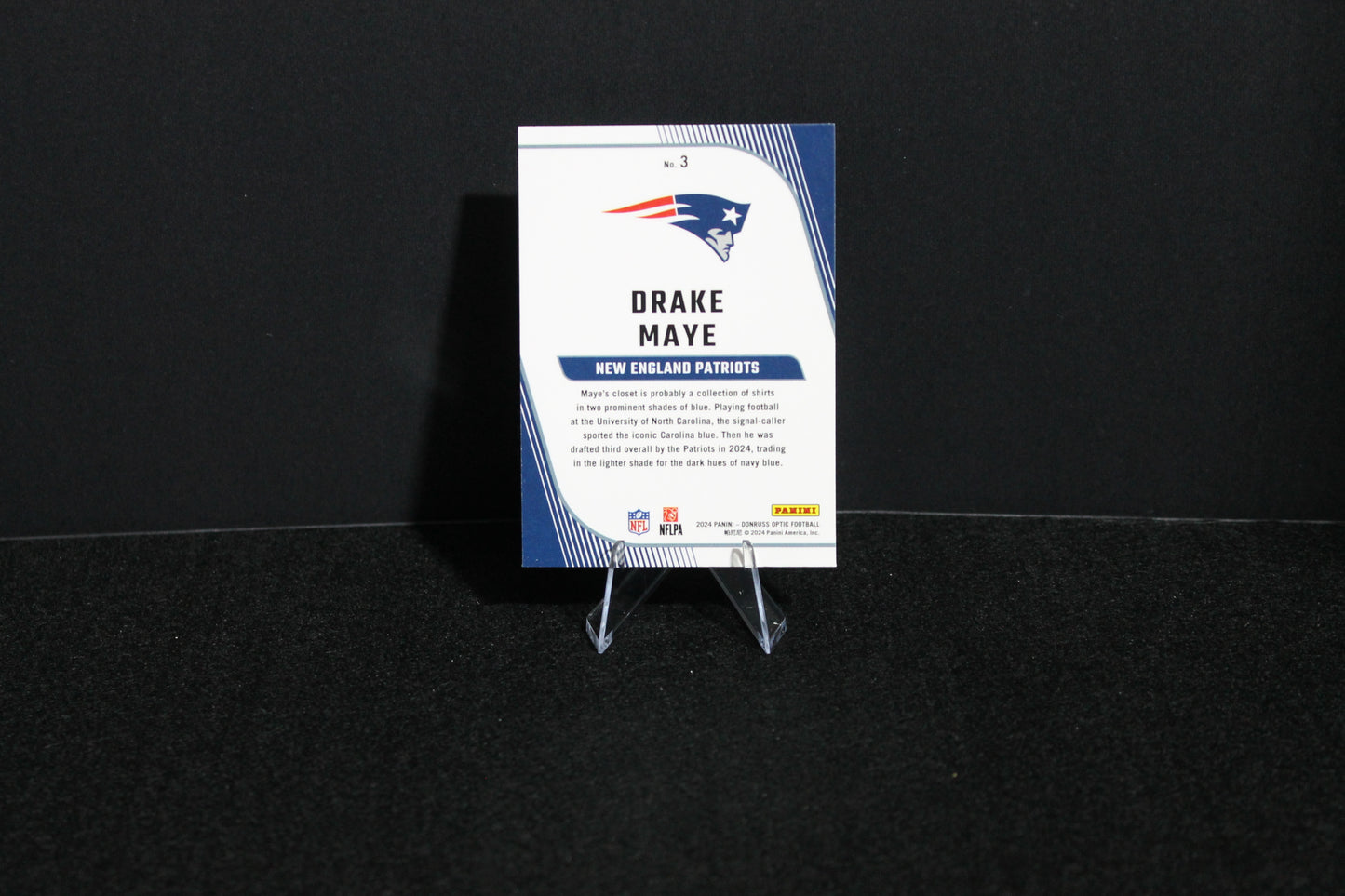 Drake Maye - 2024 Donruss Optic - Primary Colors - Rookie