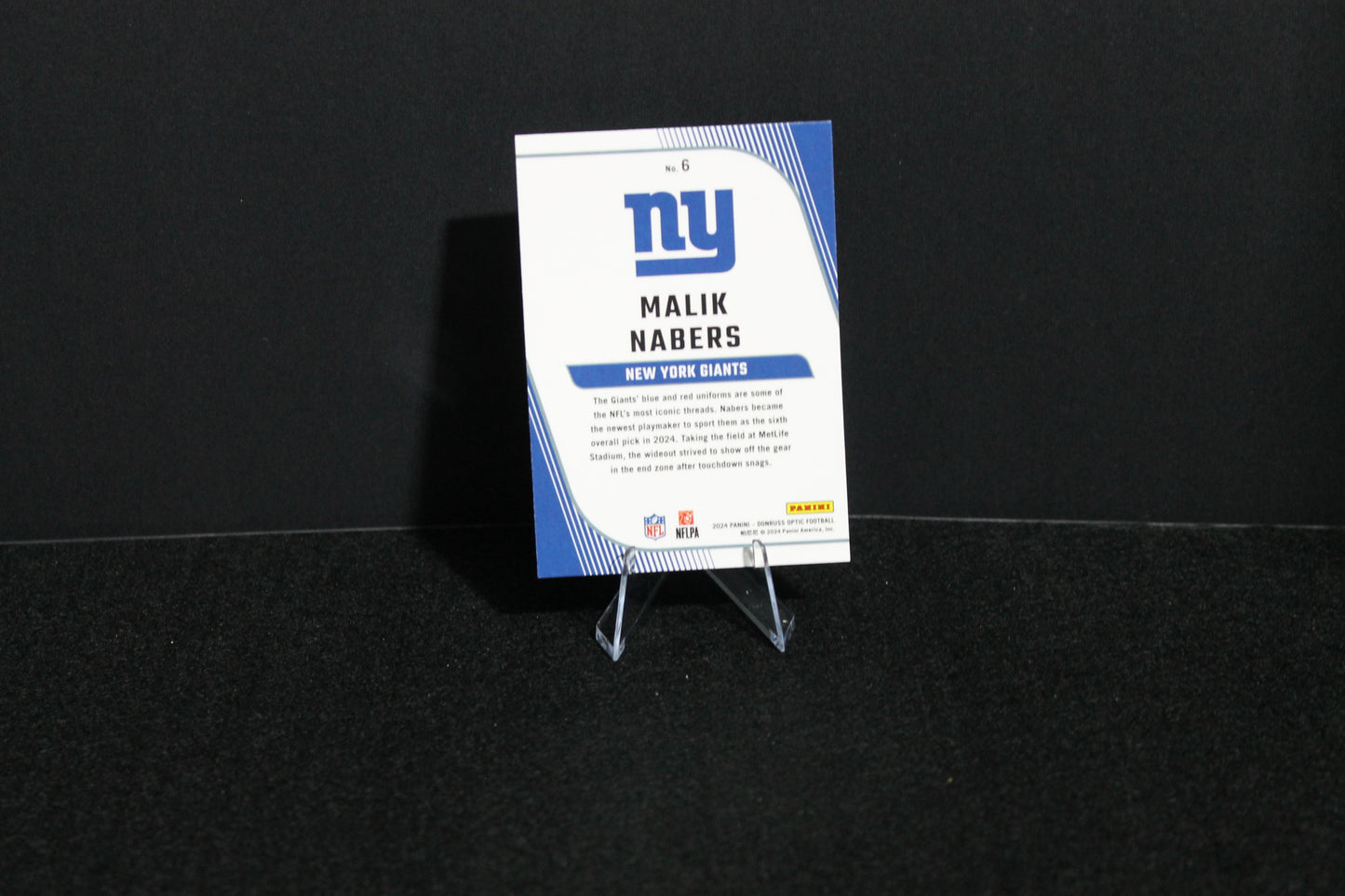 Malik Nabers - 2024 Donruss Optic - Primary Colors - Rookie