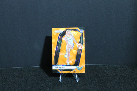 Jacy Sheldon - 2024 Panini Prizm WNBA - Orange Ice - Rookie Variation