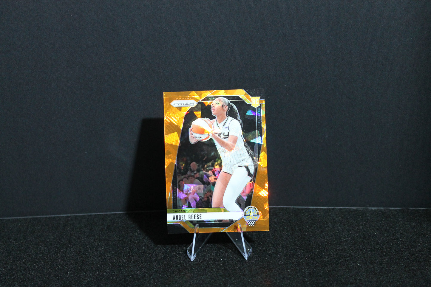Angel Reese - 2024 Panini Prizm WNBA - Orange Ice - Rookie