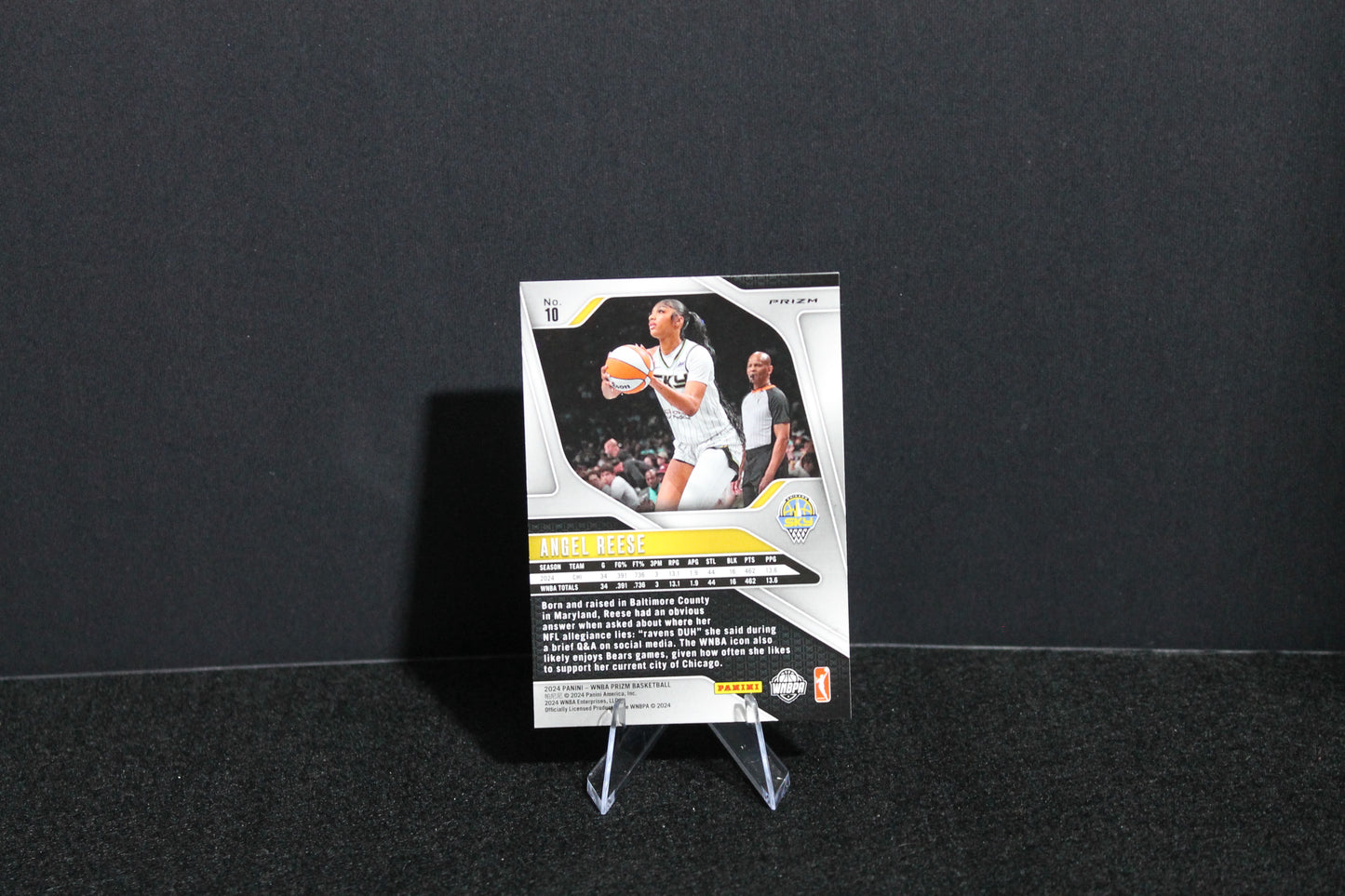 Angel Reese - 2024 Panini Prizm WNBA - Orange Ice - Rookie