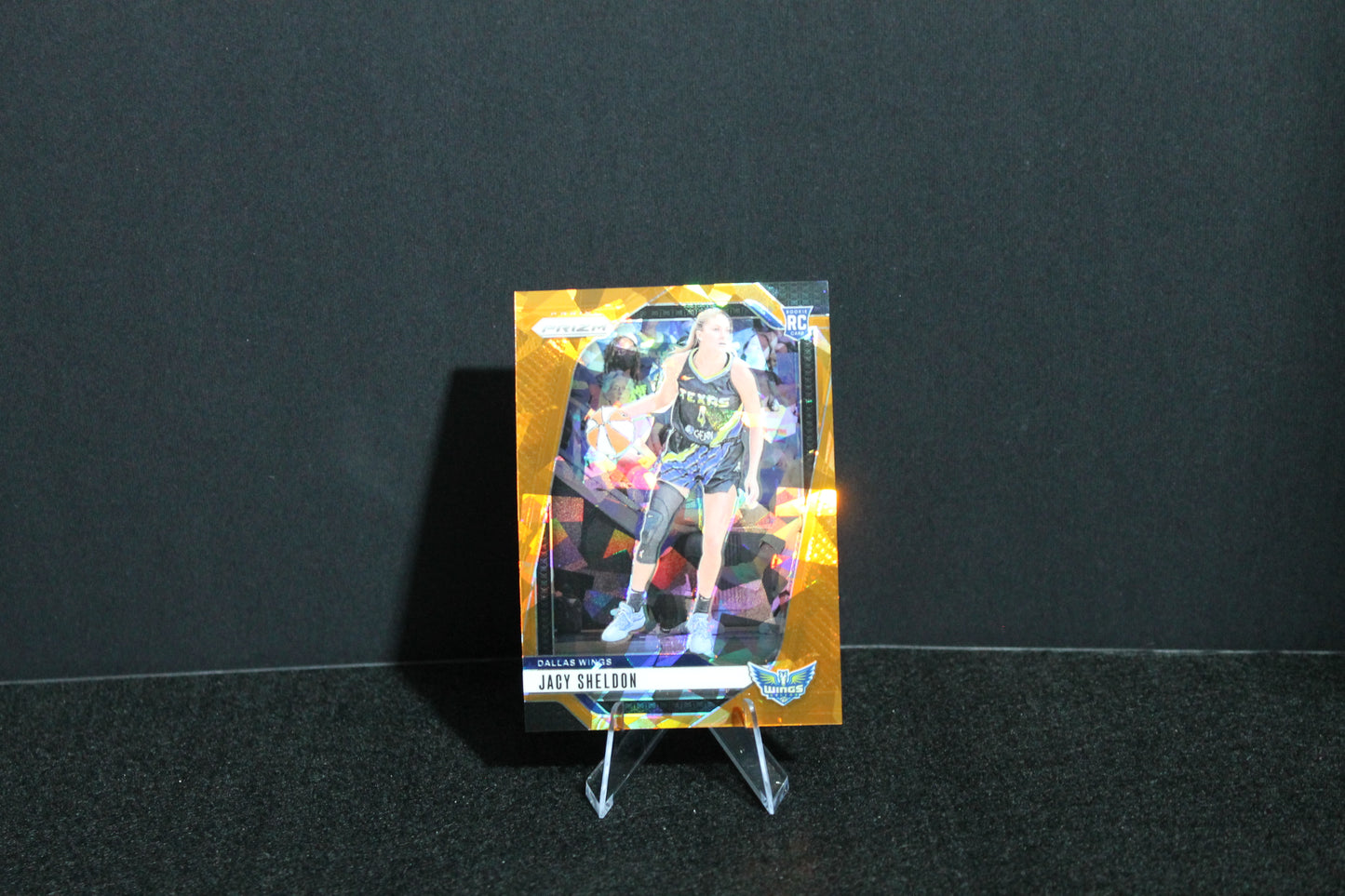 Jacy Sheldon - 2024 Panini Prizm WNBA - Orange Ice - Rookie