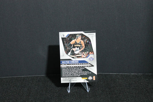 Aaliyah Edwards - 2024 Panini Prizm WNBA - Orange Ice - Rookie