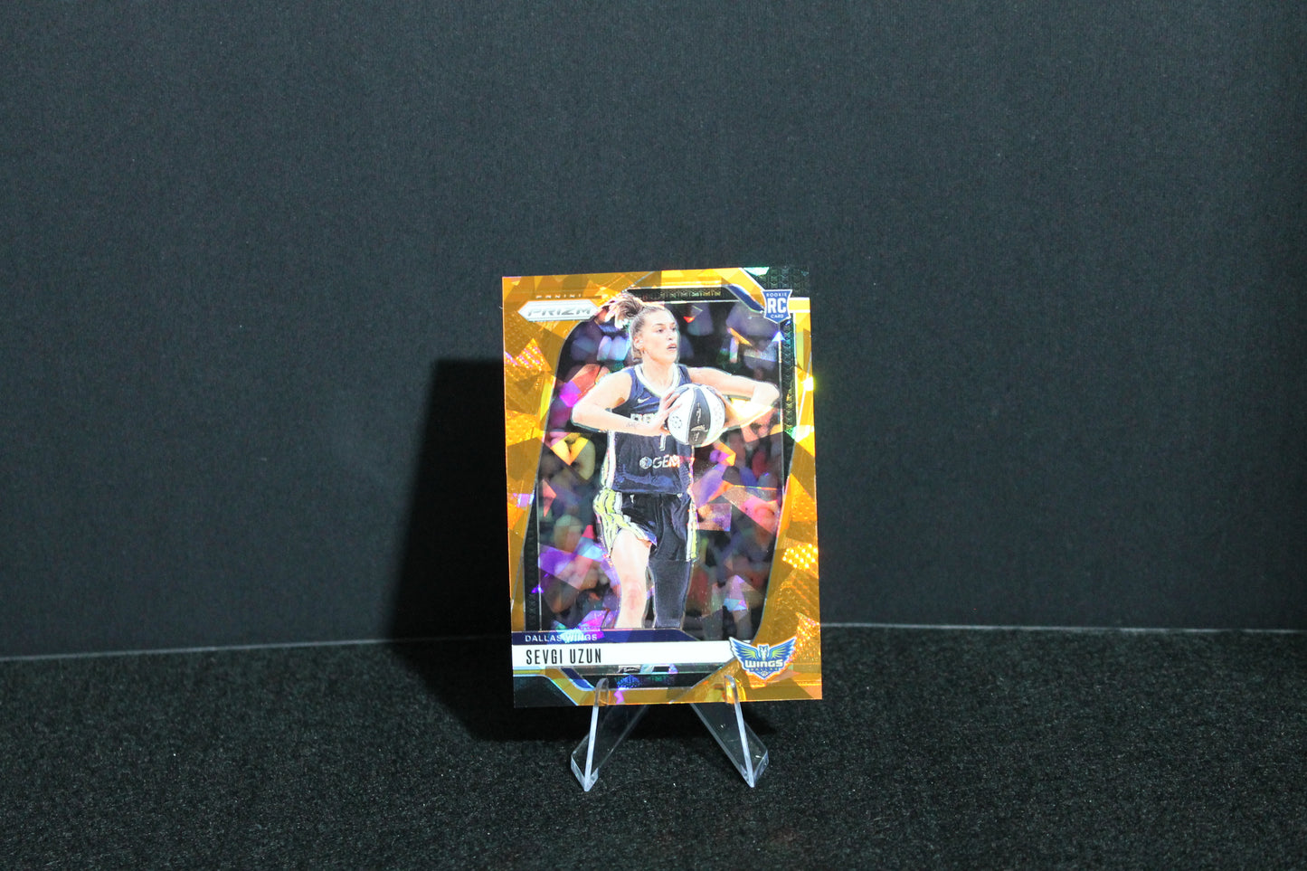 Sevgi Uzun - 2024 Panini Prizm WNBA - Orange Ice - Rookie