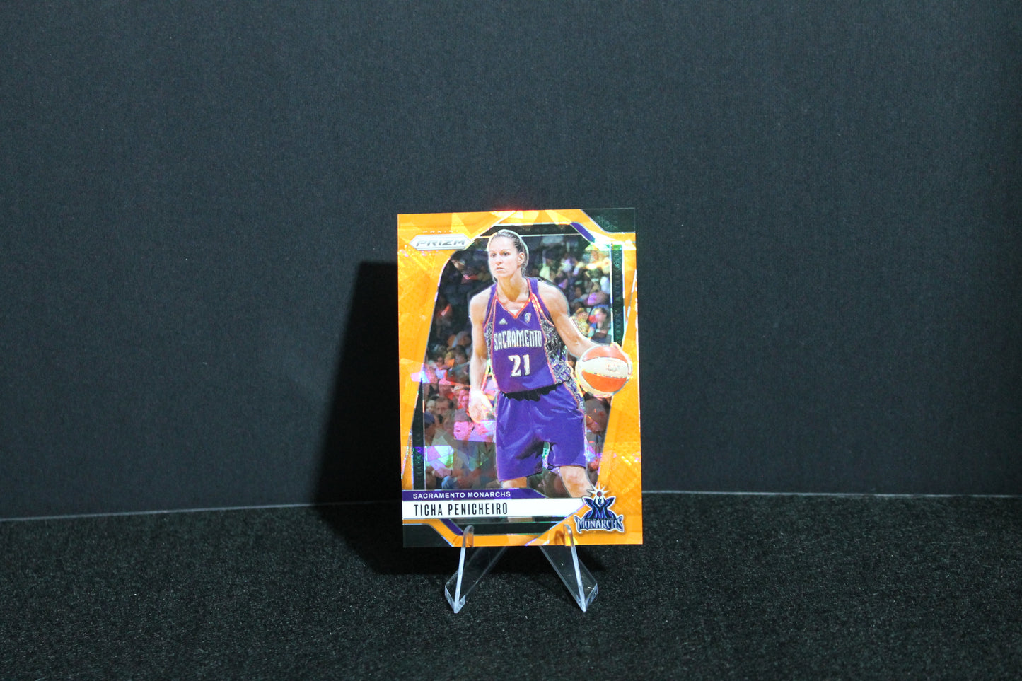 Ticha Penicheiro - 2024 Panini Prizm WNBA - Orange Ice
