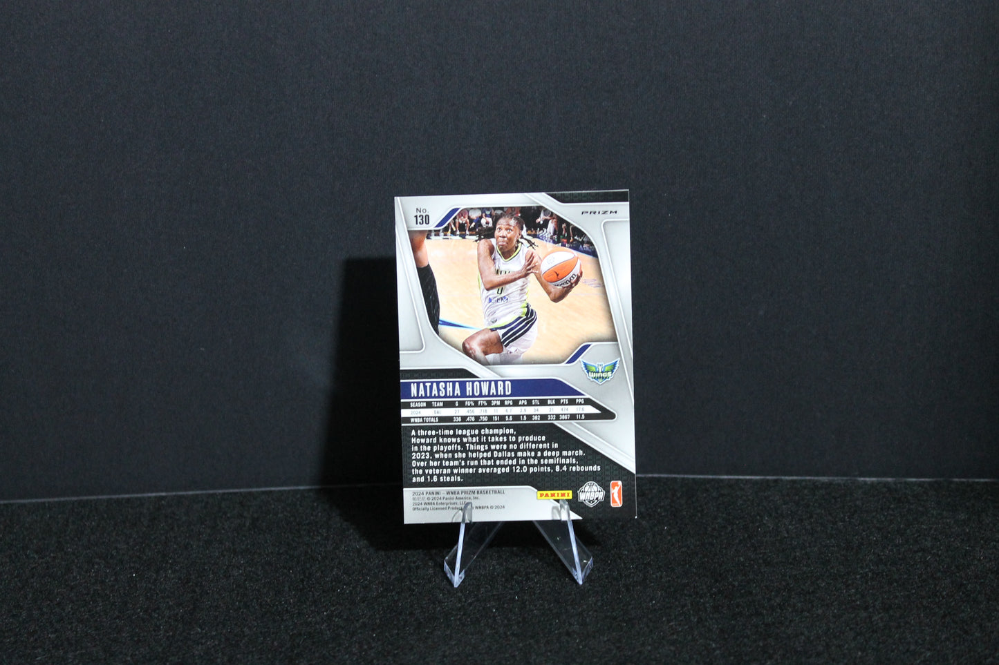 Natasha Howard - 2024 Panini Prizm WNBA - Orange Ice