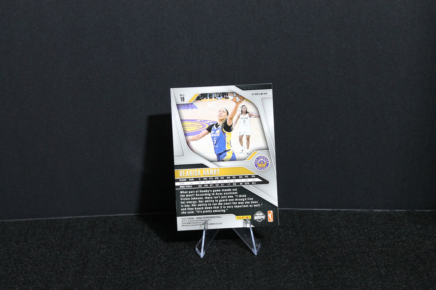 Dearica Hamby - 2024 Panini Prizm WNBA - Orange Ice