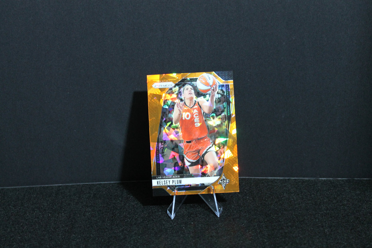 Kelsey Plum - 2024 Panini Prizm WNBA - Orange Ice