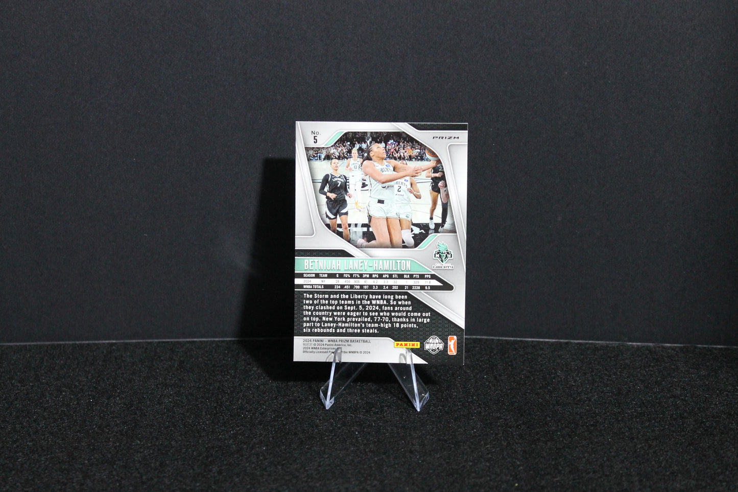 Bethijah Laney-Hamilton - 2024 Panini Prizm WNBA - Orange Ice