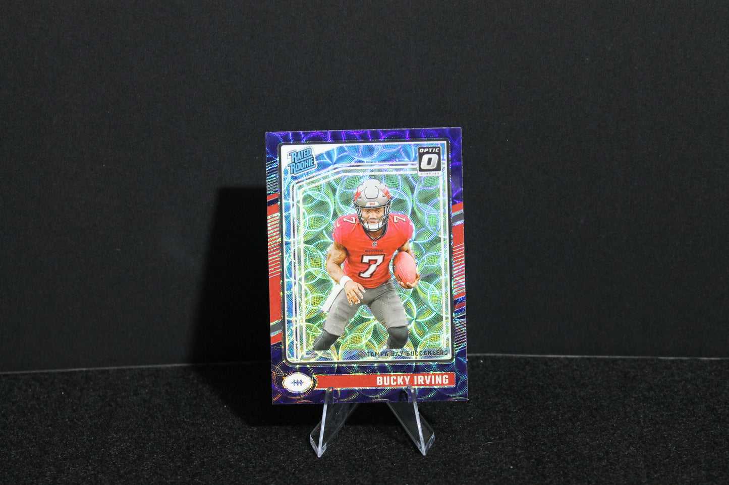 Bucky Irving - 2024 Donruss Optic - Purple Scope - Rated Rookie