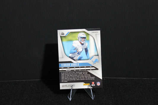 Terrion Arnold - 2024 Panini Prizm - Green Wave - Rookie