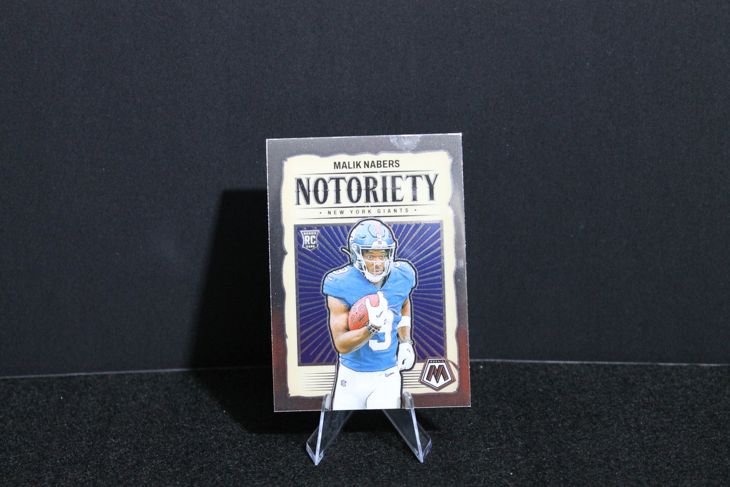 Malik Nabers - 2024 Mosaic Football - Notoriety - Rookie