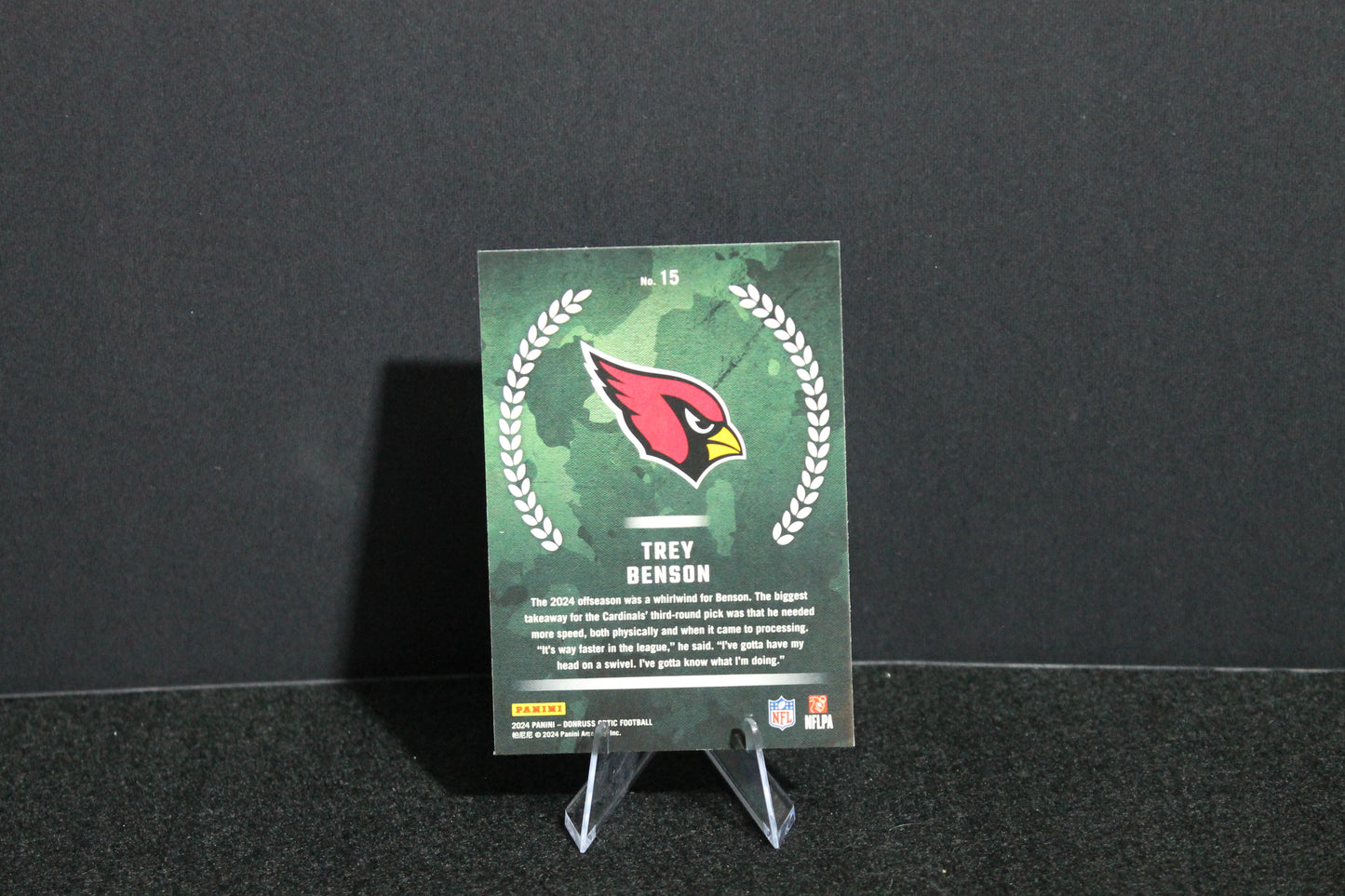 Trey Benson - 2024 Donruss Optic - Rookie Recruits - Rookie