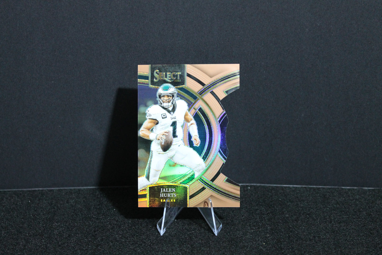Jalen Hurts - 2023 Select Football - Bronze Die Cut /299