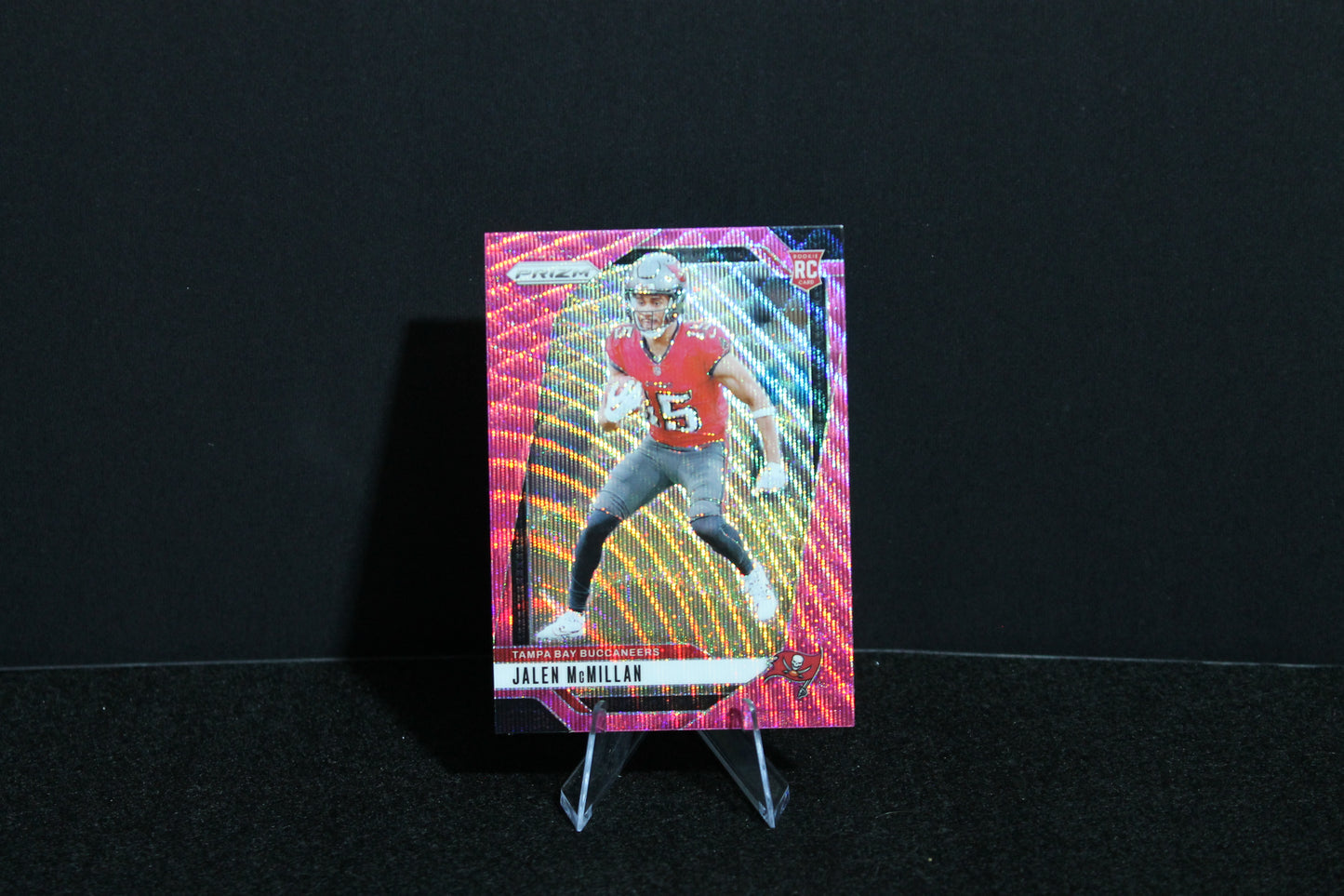 Jalen McMillan - 2024 Panini Prizm - Pink Wave - Rookie