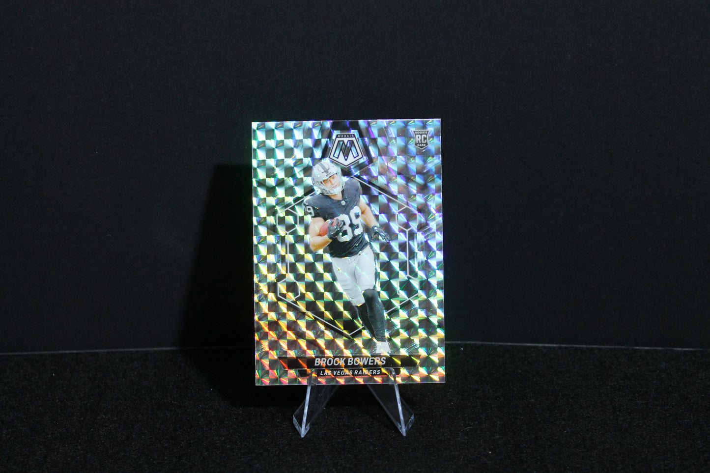 Brock Bowers - 2024 Mosaic Football - Mosaic - Rookie