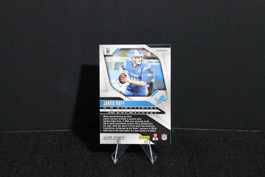 Jared Goff - 2024 Panini Prizm - Silver Prizm