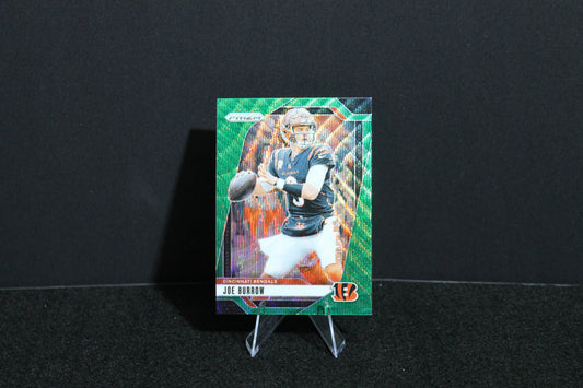 Joe Burrow - 2024 Panini Prizm - Green Wave