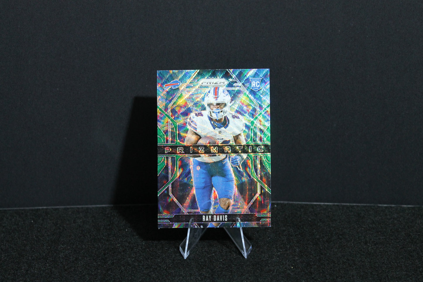 Ray Davis - 2024 Panini Prizm - Green Wave Prizmatic - Rookie