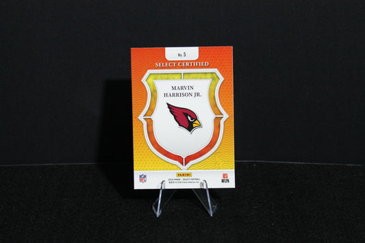 Marvin Harrison Jr. - 2024 Select Football - Select Certified - Rookie