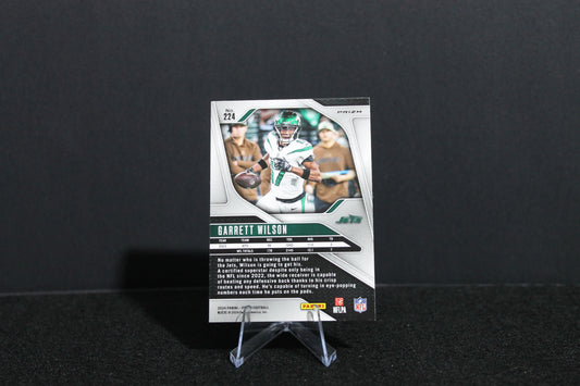 Garrett Wilson - 2024 Panini Prizm - Black & White Checker - SSP