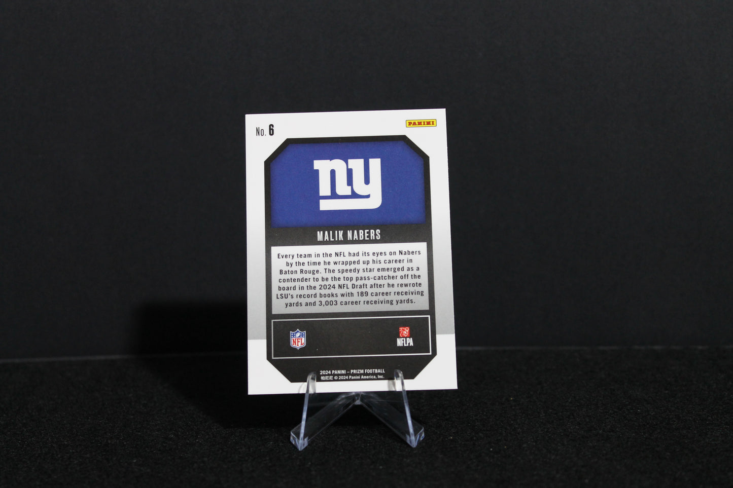 Malik Nabers - 2024 Panini Prizm - Emergent - Rookie